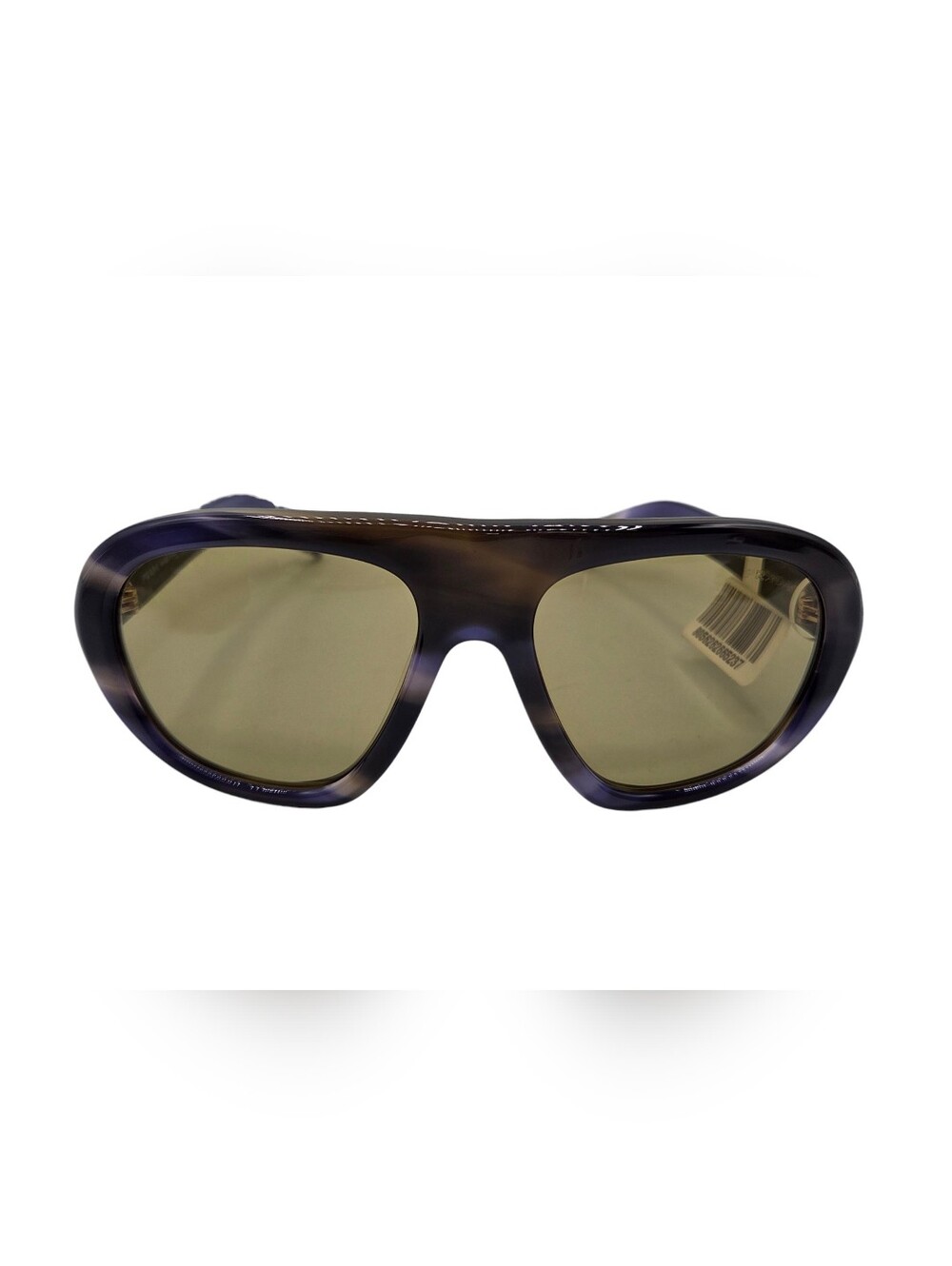 Prada Purple Tortoiseshell Sunglasses w/ Green Lenses